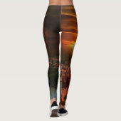 Río Murray Australia Sunset, Leggings (Rückseite)
