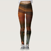 Río Murray Australia Sunset, Leggings (Vorderseite)