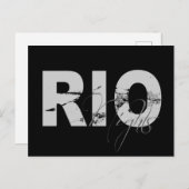 Rio Nights Postkarte (Vorne/Hinten)