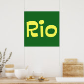 Rio Poster (Küche)