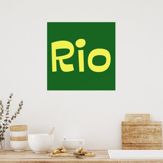 Rio Poster (Küche)