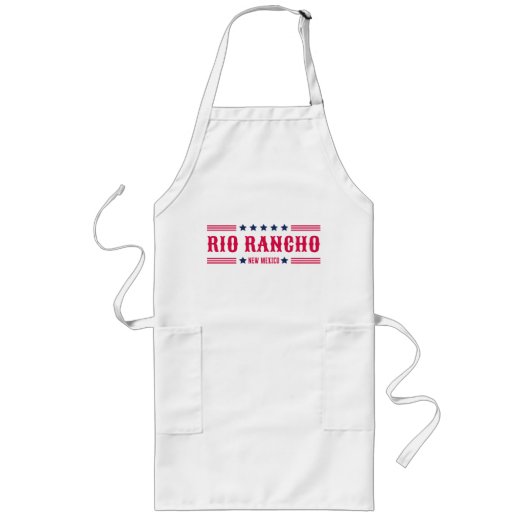 RIO RANCHO NEUE MEXIKO-US Flagge Lange Schürze (Vorne)