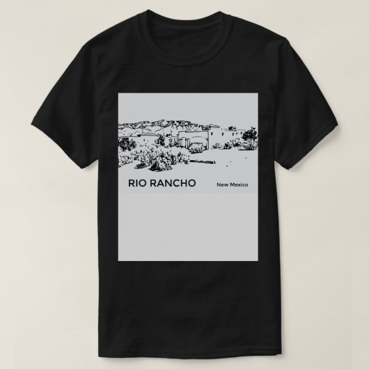 Rio Rancho New Mexico T-Shirt (Design vorne)