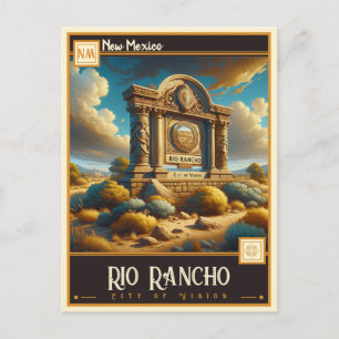 Rio Rancho, New Mexico VINTAG Postkarte