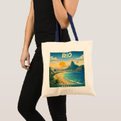 Rio-Reiseplakat-Tragetasche Tragetasche (Vorderseite (Produkt))