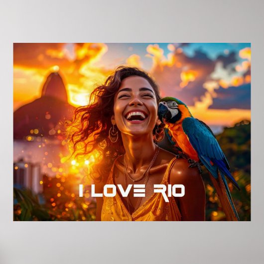 RIO - RIO DE JANEIRO POSTER (Vorne)