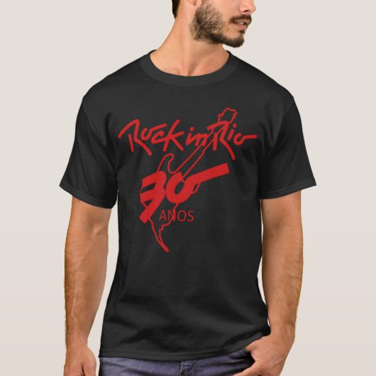RIO ROCK Geschenk T-Shirt (Vorderseite)