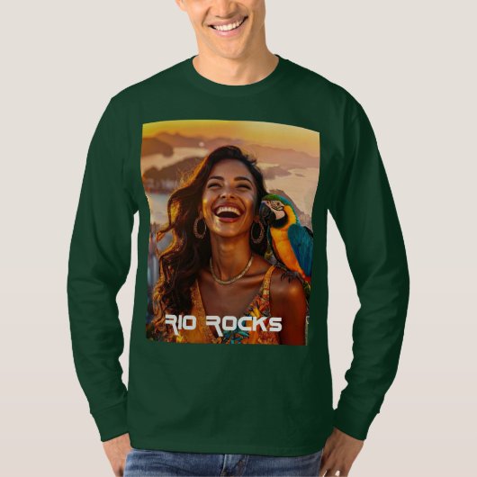 RIO ROCKS - BRAZIL T-Shirt (Vorderseite)