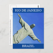 Rio-Rotentor Postkarte (Vorne/Hinten)