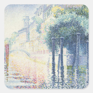 Rio San Trovaso, Venedig, 1903-4 Quadratischer Aufkleber