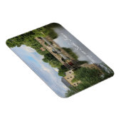 Río Sarthe, Fresnay-sur-Sarthe, Frankreich Magnet (Rechte Seite)