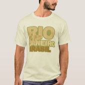 Rio-Schriftart T-Shirt (Vorderseite)