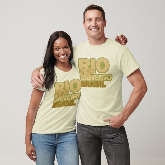 Rio-Schriftart T-Shirt (Unisex)
