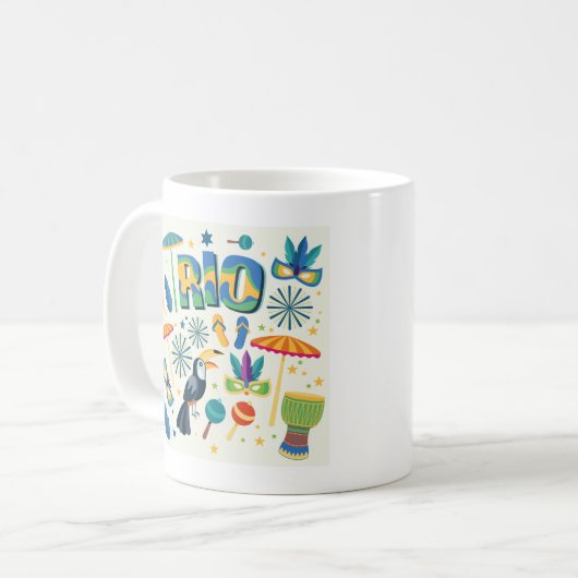 Rio Souvenir Tasse (Vorderseite Links)