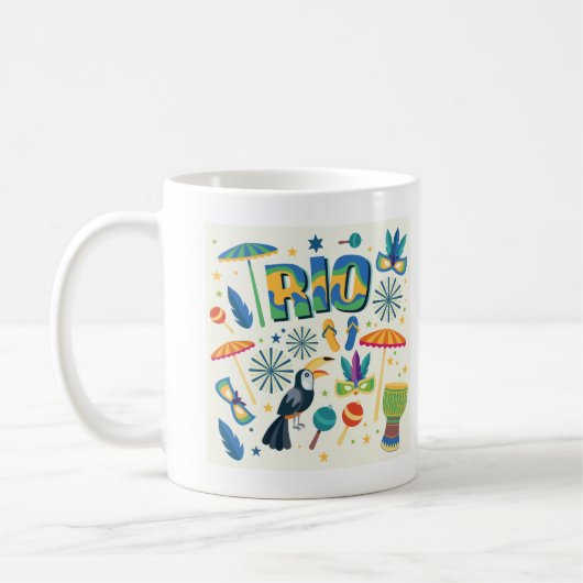 Rio Souvenir Tasse (Links)