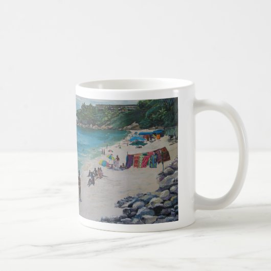 Rio-Strand, Rio Beachby Sylvia LeDoux Kaffeetasse (Rechts)