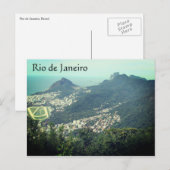 Rio sugarloaf postkarte (Vorne/Hinten)