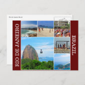 rio sugerloaf szenes postkarte (Vorne/Hinten)