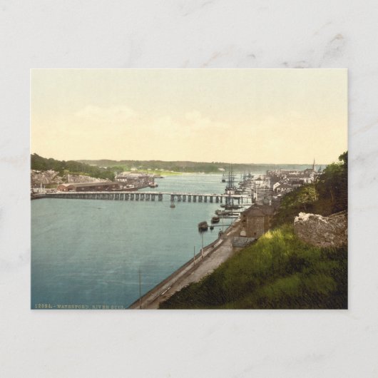 Río Suir, Landkreis Waterford Postkarte (Vorderseite)