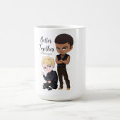 Rio und Caden von Better Together Kaffeetasse (Mittel)