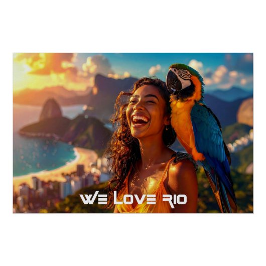 RIO - WIR LIEBEN RIO - POSTER (Vorderseite)