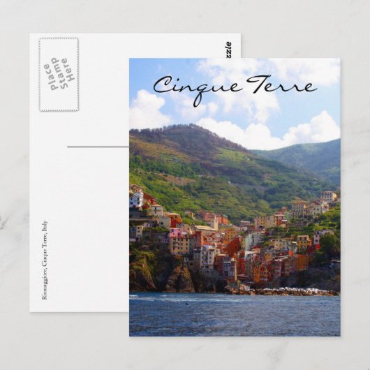 Riomaggiore 5T Postkarte (Vorne/Hinten)