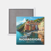 Riomaggiore, Cinqua Terra Magnet (Vorderseite/Rückseite)