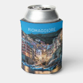 Riomaggiore Cinque Terre La Spezia Italien Panoram Dosenkühler (Kanne Rückseite)