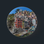 Riomaggiore Cinque Terre Liguria Italy Button<br><div class="desc">Riomaggiore Cinque Terre Liguria Italy</div>