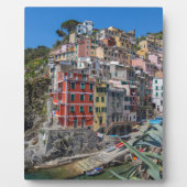 Riomaggiore Cinque Terre Liguria Italy Fotoplatte (Vorderseite)