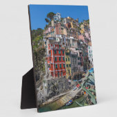 Riomaggiore Cinque Terre Liguria Italy Fotoplatte (Seite)