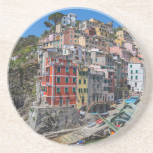 Riomaggiore Cinque Terre Liguria Italy Getränkeuntersetzer