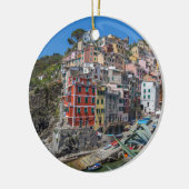 Riomaggiore Cinque Terre Liguria Italy Keramik Ornament (Links)