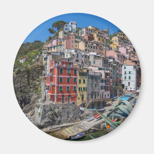 Riomaggiore Cinque Terre Liguria Italy Magnet (Vorne)