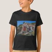 Riomaggiore Cinque Terre Liguria Italy T-Shirt (Vorderseite)