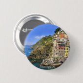 Riomaggiore, Cinqueterre Button (Vorne & Hinten)