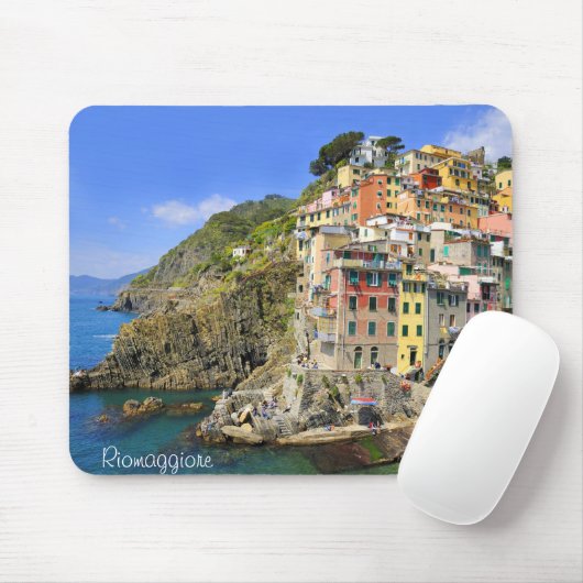 Riomaggiore, Cinqueterre Mousepad (Mit Mouse)
