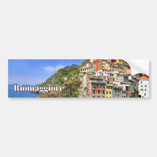 Riomaggiore, Cinqueterrevier Autoaufkleber (Vorne)
