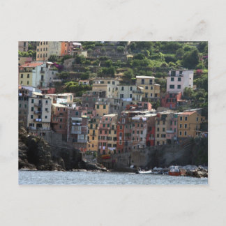 Riomaggiore-Hafen Postkarte