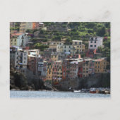 Riomaggiore-Hafen Postkarte (Vorderseite)