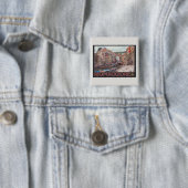 Riomaggiore Hafen (Schwarzes) Button (Beispiel)