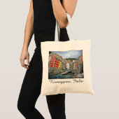 Riomaggiore, Italia Tote Bag Tragetasche (Vorderseite (Produkt))