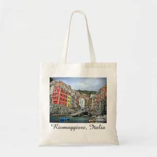 Riomaggiore, Italia Tote Bag Tragetasche