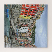 Riomaggiore, Italien - Cinque Terre - 20x20 - 676  Puzzle (Horizontal)