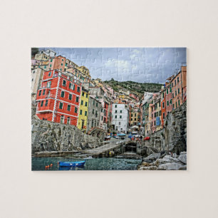 Riomaggiore, Italien - Cinque Terre - 8x10 - 110 p Puzzle