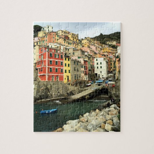 Riomaggiore, Italien - die Cinque Terre - 8 x 10 Z Puzzle (Vertikal)