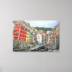Riomaggiore, Italien Leinwanddruck