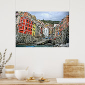 Riomaggiore, Italien Poster (Küche)