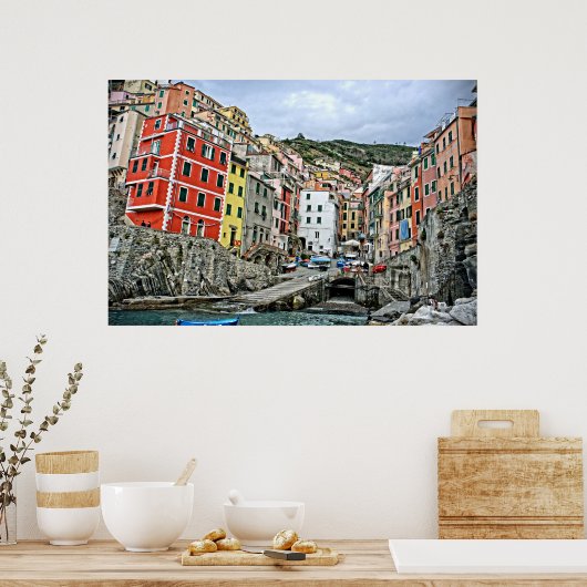 Riomaggiore, Italien Poster (Küche)