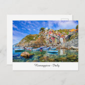 Riomaggiore Italien Postkarte (Vorne/Hinten)